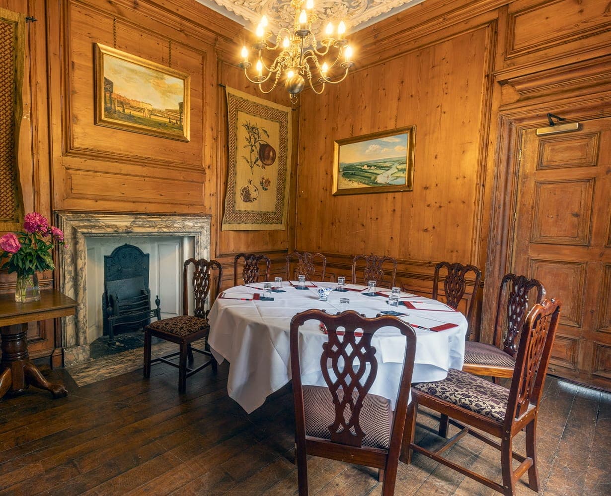 The Boudoir set for a small meeting