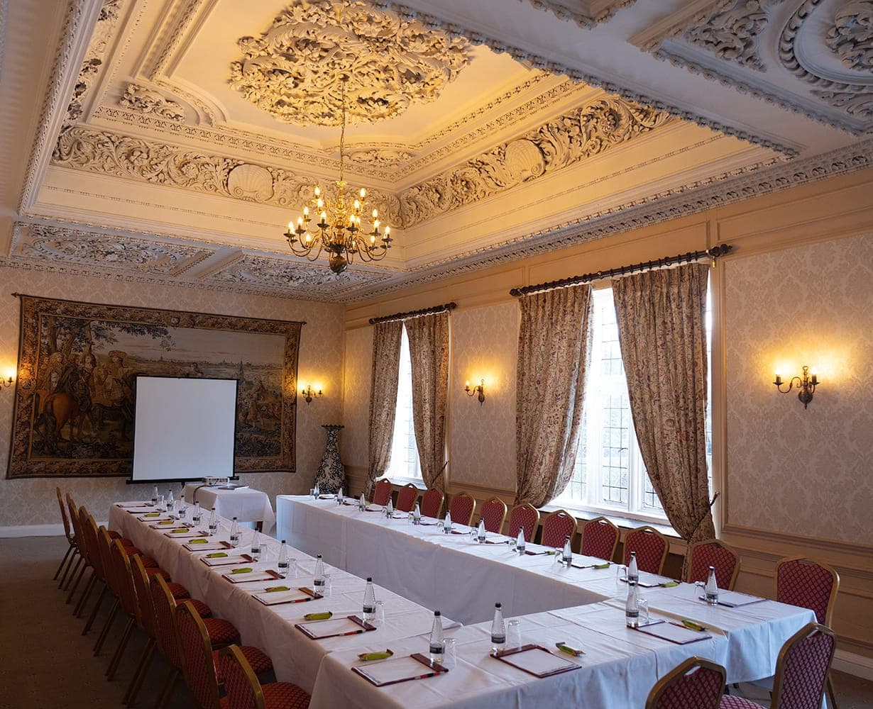 The Drawing Room arranged for a meeting